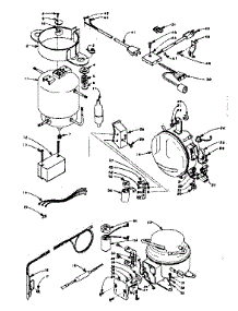 Unit Parts parts for Kenmore Freezer 198.5815210 (1985815210, 198 5815210) from AppliancePartsPros.com