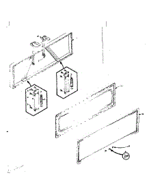 Door Parts parts for Kenmore Freezer 198.5819150 (1985819150, 198 5819150) from AppliancePartsPros.com