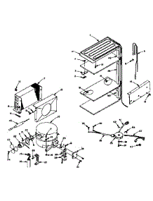 Freezer Unit Parts parts for Kenmore Freezer 198.5826140 (1985826140, 198 5826140) from AppliancePartsPros.com