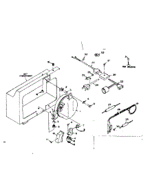 Unit Parts parts for Kenmore Freezer 198.5915130 (1985915130, 198 5915130) from AppliancePartsPros.com
