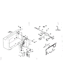 Unit Parts parts for Kenmore Freezer 198.591570 (198591570, 198 591570) from AppliancePartsPros.com