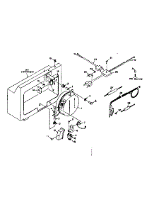 Unit Parts parts for Kenmore Freezer 198.5919100 (1985919100, 198 5919100) from AppliancePartsPros.com