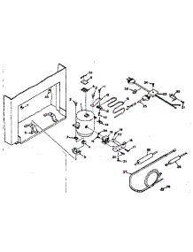 Unit Parts parts for Kenmore Freezer 198.6015051 (1986015051, 198 6015051) from AppliancePartsPros.com