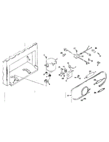 Unit Parts parts for Kenmore Freezer 198.6015132 (1986015132, 198 6015132) from AppliancePartsPros.com