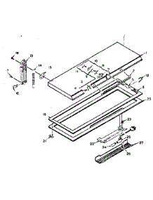 Door Parts parts for Kenmore Freezer 198.6015132 (1986015132, 198 6015132) from AppliancePartsPros.com