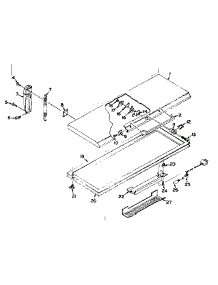 Door Parts parts for Kenmore Freezer 198.6015171 (1986015171, 198 6015171) from AppliancePartsPros.com