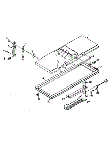 Door Parts parts for Kenmore Freezer 198.6015172 (1986015172, 198 6015172) from AppliancePartsPros.com