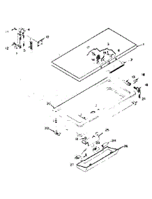 Door Parts parts for Kenmore Freezer 198.6016150 (1986016150, 198 6016150) from AppliancePartsPros.com
