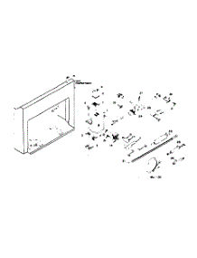 Unit Parts parts for Kenmore Freezer 198.6016150 (1986016150, 198 6016150) from AppliancePartsPros.com