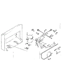Unit Parts parts for Kenmore Freezer 198.6016151 (1986016151, 198 6016151) from AppliancePartsPros.com