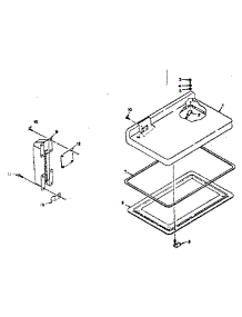 Door Parts parts for Kenmore Freezer 198.6113050 (1986113050, 198 6113050) from AppliancePartsPros.com