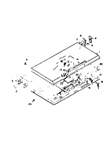 Door Parts parts for Kenmore Freezer 198.6113130 (1986113130, 198 6113130) from AppliancePartsPros.com