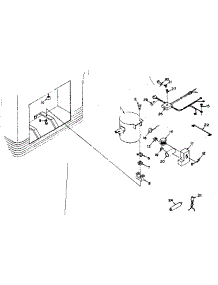 Unit Parts parts for Kenmore Freezer 198.6113210 (1986113210, 198 6113210) from AppliancePartsPros.com