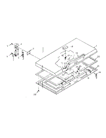 Door Parts parts for Kenmore Freezer 198.6116151 (1986116151, 198 6116151) from AppliancePartsPros.com