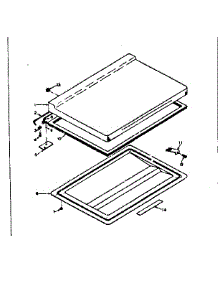 Door Parts parts for Kenmore Freezer 198.615140 (198615140, 198 615140) from AppliancePartsPros.com