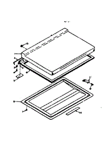 Door Parts parts for Kenmore Freezer 198.615150 (198615150, 198 615150) from AppliancePartsPros.com