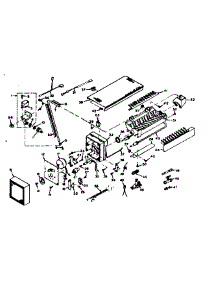 Ice Maker Parts parts for Kenmore Freezer 198.615150 (198615150, 198 615150) from AppliancePartsPros.com