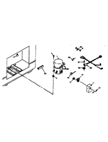 Unit Parts parts for Kenmore Freezer 198.615201 (198615201, 198 615201) from AppliancePartsPros.com