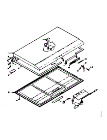 Door Parts parts for Kenmore Freezer 198.615210 (198615210, 198 615210) from AppliancePartsPros.com