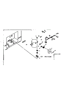 Unit Parts parts for Kenmore Freezer 198.615220 (198615220, 198 615220) from AppliancePartsPros.com