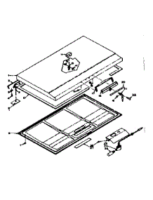 Door Parts parts for Kenmore Freezer 198.615420 (198615420, 198 615420) from AppliancePartsPros.com