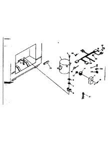 Unit Parts parts for Kenmore Freezer 198.615450 (198615450, 198 615450) from AppliancePartsPros.com