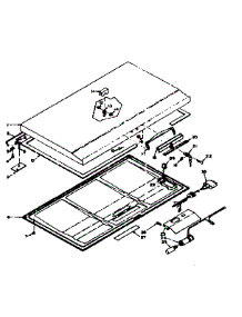 Door Parts parts for Kenmore Freezer 198.615470 (198615470, 198 615470) from AppliancePartsPros.com