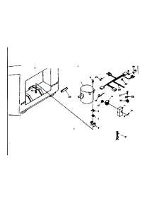 Unit Parts parts for Kenmore Freezer 198.615470 (198615470, 198 615470) from AppliancePartsPros.com