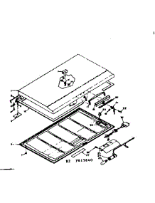 Door Parts parts for Kenmore Freezer 198.615640 (198615640, 198 615640) from AppliancePartsPros.com