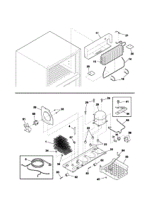 System parts for Kenmore Refrigerator 253.31113302 (25331113302, 253 31113302) from AppliancePartsPros.com