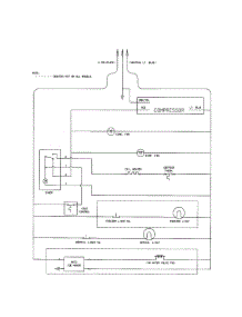 Wiring Schematic parts for Kenmore Refrigerator 253.31424100 (25331424100, 253 31424100) from AppliancePartsPros.com