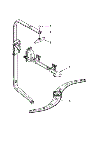 Upper Wash And Rinse Parts parts for Kenmore Dishwasher 665.13252K110 (66513252K110, 665 13252K110) from AppliancePartsPros.com
