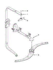 Upper Wash And Rinse Parts parts for Kenmore Dishwasher 665.13255K114 (66513255K114, 665 13255K114) from AppliancePartsPros.com
