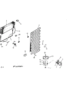 Unit Parts parts for Kenmore Refrigerator 253.7694651 (2537694651, 253 7694651) from AppliancePartsPros.com