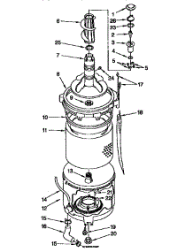 Tub And Basket parts for Kenmore Washer 110.94519100 (11094519100, 110 94519100) from AppliancePartsPros.com