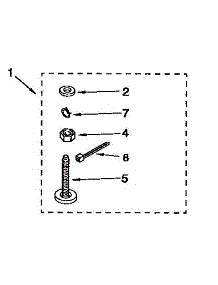 Miscellaneous parts for Kenmore Washer 110.94519100 (11094519100, 110 94519100) from AppliancePartsPros.com