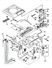 Controls And Rear Panel parts for Kenmore Washer 110.94572400 (11094572400, 110 94572400) from AppliancePartsPros.com