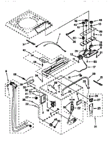 Controls And Rear Panel parts for Kenmore Washer 110.94572401 (11094572401, 110 94572401) from AppliancePartsPros.com