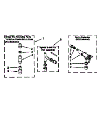 Water System parts for Kenmore Washer 110.94818200 (11094818200, 110 94818200) from AppliancePartsPros.com