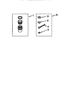 Miscellaneous parts for Kenmore Washer 110.94872400 (11094872400, 110 94872400) from AppliancePartsPros.com