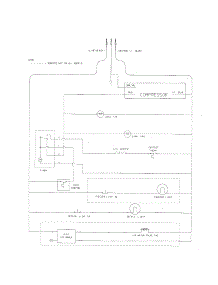 Wiring Schematic parts for Kenmore Refrigerator 253.60887407 (25360887407, 253 60887407) from AppliancePartsPros.com