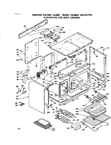 Body Assembly parts for Kenmore Range 628.9447910 (6289447910, 628 9447910) from AppliancePartsPros.com