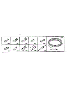 Wiring And Wiring Terminals parts for Kenmore Range 628.9468213 (6289468213, 628 9468213) from AppliancePartsPros.com