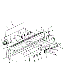 Control Panel parts for Kenmore Range 628.9468215 (6289468215, 628 9468215) from AppliancePartsPros.com