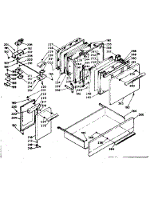 Doors, Latch Mechanism And Drawer parts for Kenmore Range 628.9477001 (6289477001, 628 9477001) from AppliancePartsPros.com
