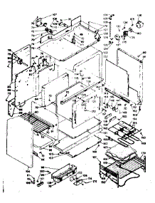Body Assembly parts for Kenmore Range 628.9477021 (6289477021, 628 9477021) from AppliancePartsPros.com