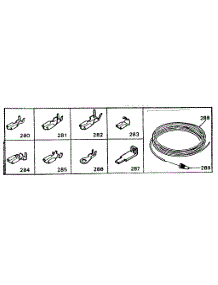 Wiring And Wiring Terminals parts for Kenmore Range 628.9477100 (6289477100, 628 9477100) from AppliancePartsPros.com