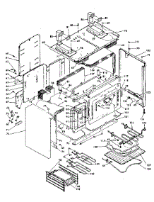 Body Assembly parts for Kenmore Range 628.9487540 (6289487540, 628 9487540) from AppliancePartsPros.com