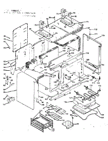 Body Assembly parts for Kenmore Range 628.9487610 (6289487610, 628 9487610) from AppliancePartsPros.com
