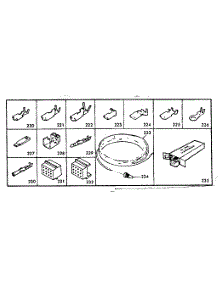 Wiring And Wiring Terminals parts for Kenmore Range 628.9487610 (6289487610, 628 9487610) from AppliancePartsPros.com